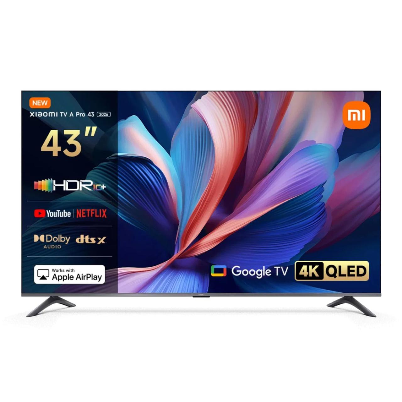 TELEVISOR XIAOMI QLED 43' SMART UHD 4K A PRO GOOGLE TV 2026 - 1