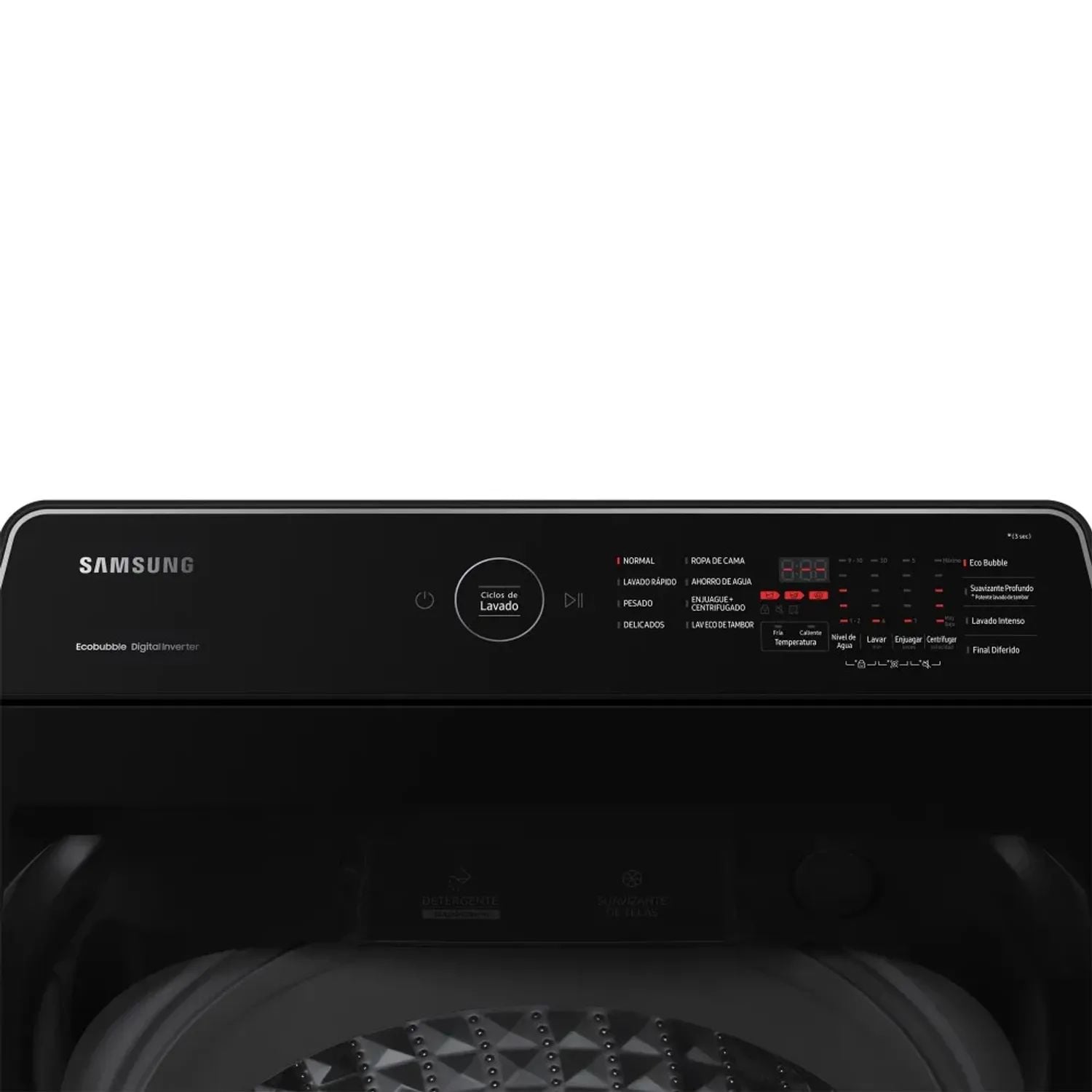 LAVADORA SAMSUNG  ECOBUBBLE 13KG WA13CG5441BVPE NEGRO - 3