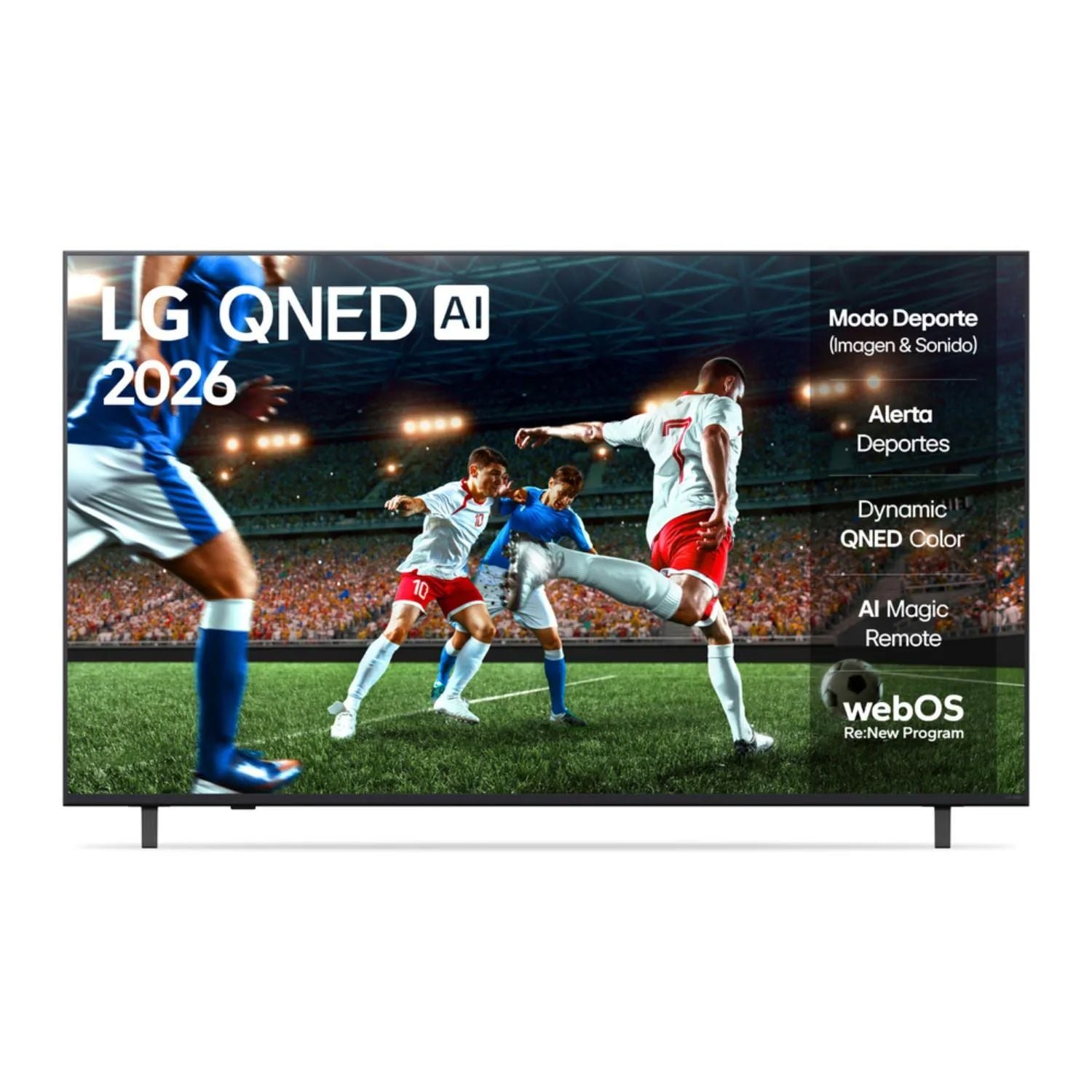 TELEVISOR LG 50' QNED 4K THINQ AI 50QNED73ASA SMART TV (2026) - 2