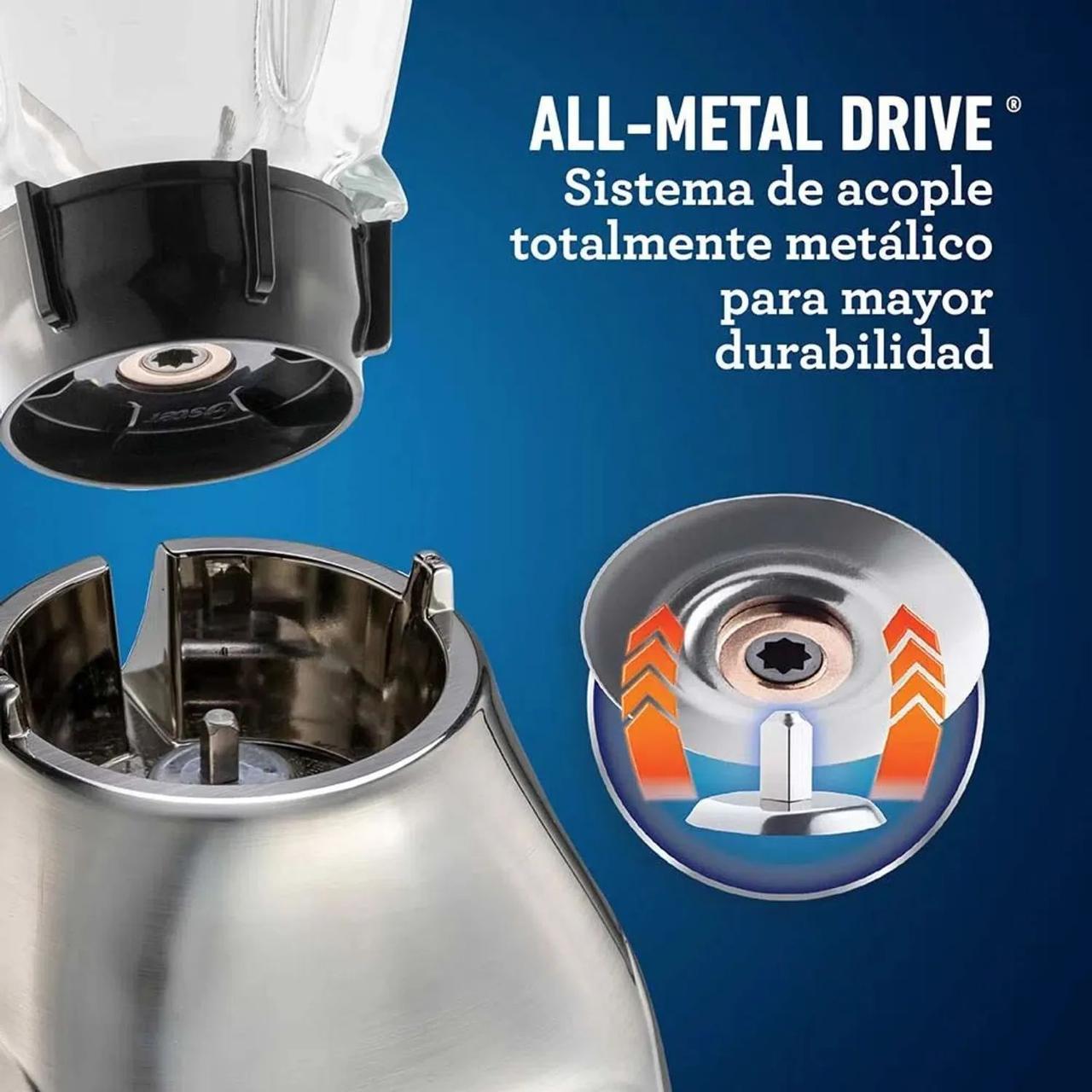 OSTER LICUADORA 1.5 L  SILVER 2 VELOCIDADES + PULSO BLSTKAGNPB053 - 4