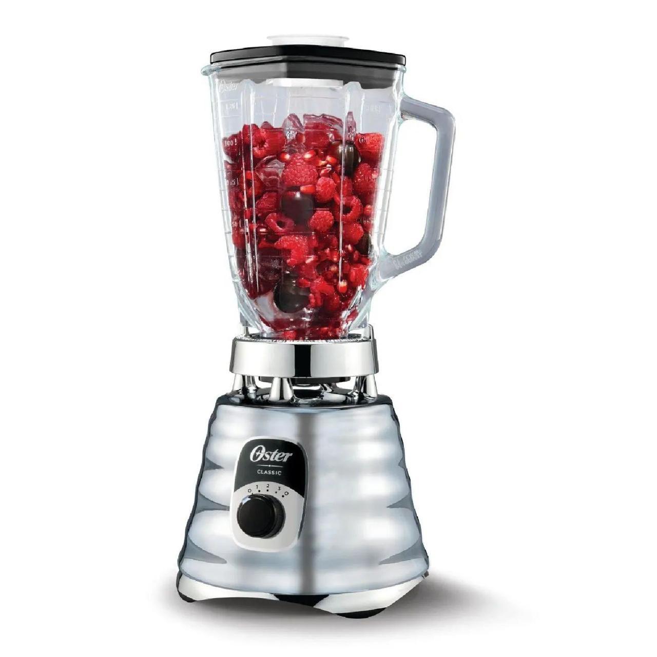 LICUADORA OSTER CLASICA 3 VELOCIDADES 1.25L CROMADO BLST4655 - 3