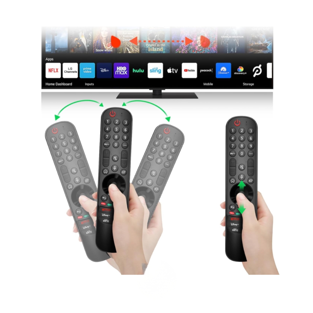 CONTROL MAGIC REMOTO LG INCLUYE DE REGALO FUNDA PROTECTORA MOD MR24GN - 4