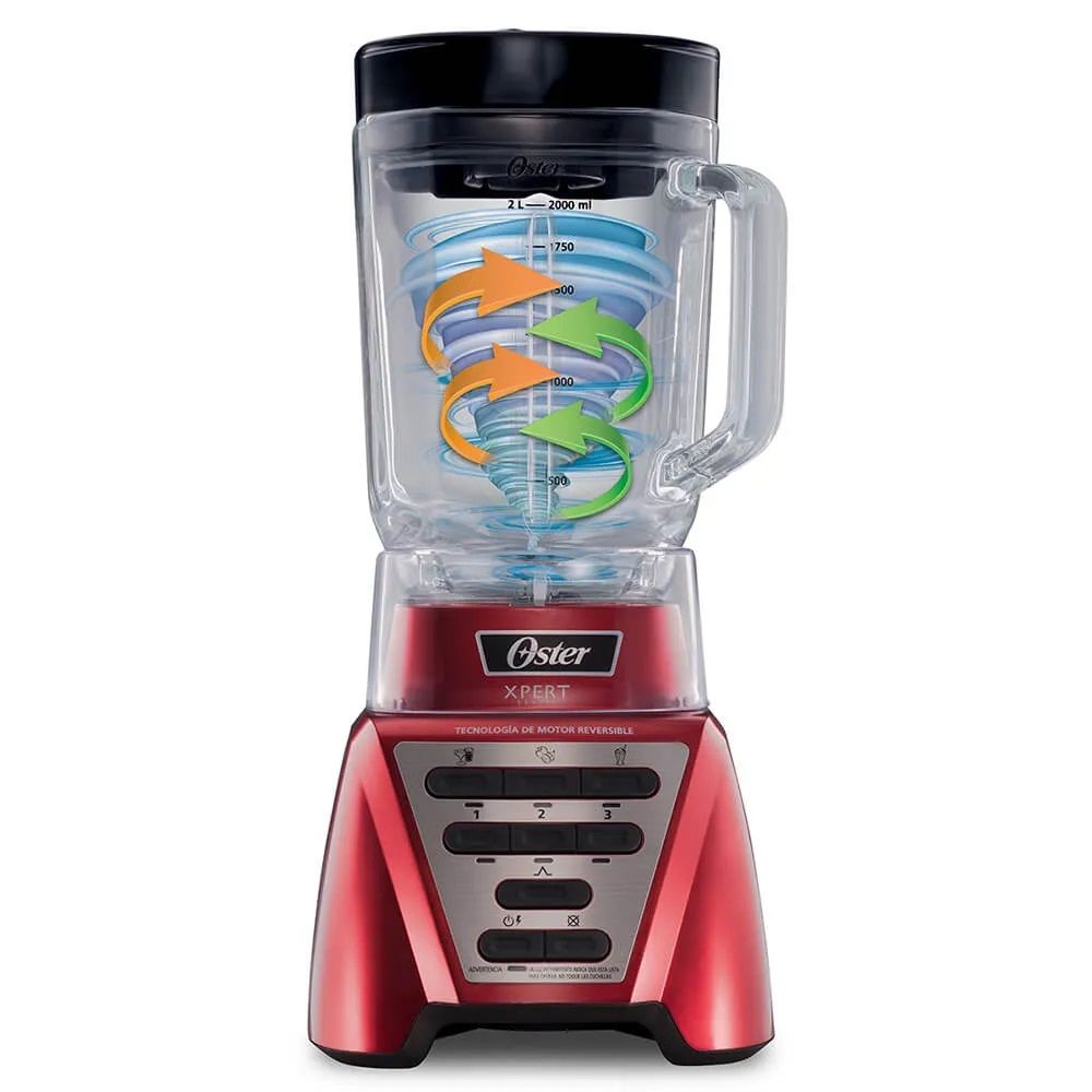 LICUADORA OSTER 2LT 3 VELOCIDADES 1500W COLOR ROJO MOD BLST3A-R2G-053 - 2