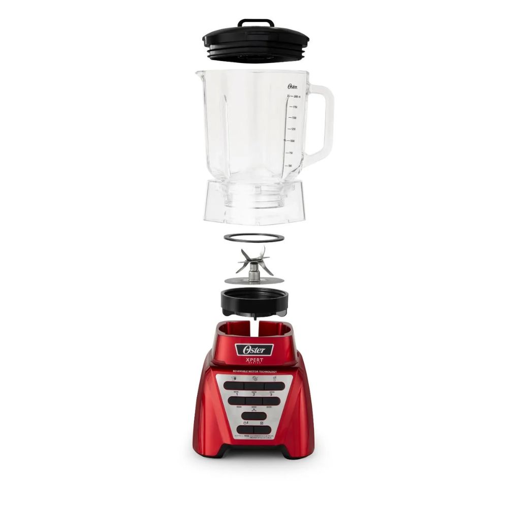 LICUADORA OSTER 2LT 3 VELOCIDADES 1500W COLOR ROJO MOD BLST3A-R2G-053 - 6