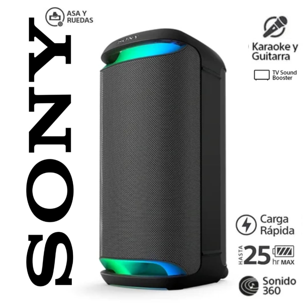 MINICOMPONETE SONY PARLANTE BLUETOOTH MOD SRS-XV800 - 1