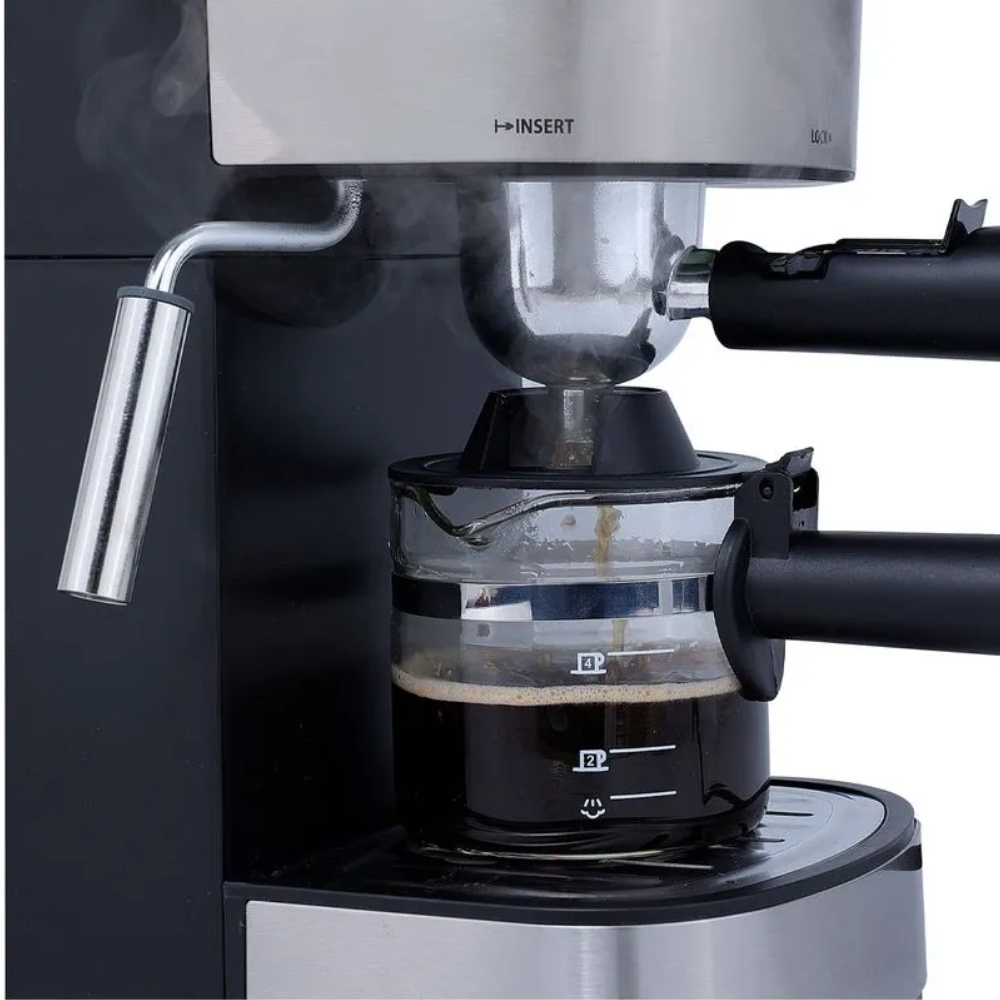CAFETERA ESPRESSO IMACO 800 WATTS 4 TAZAS MOD IECM3503 - 3