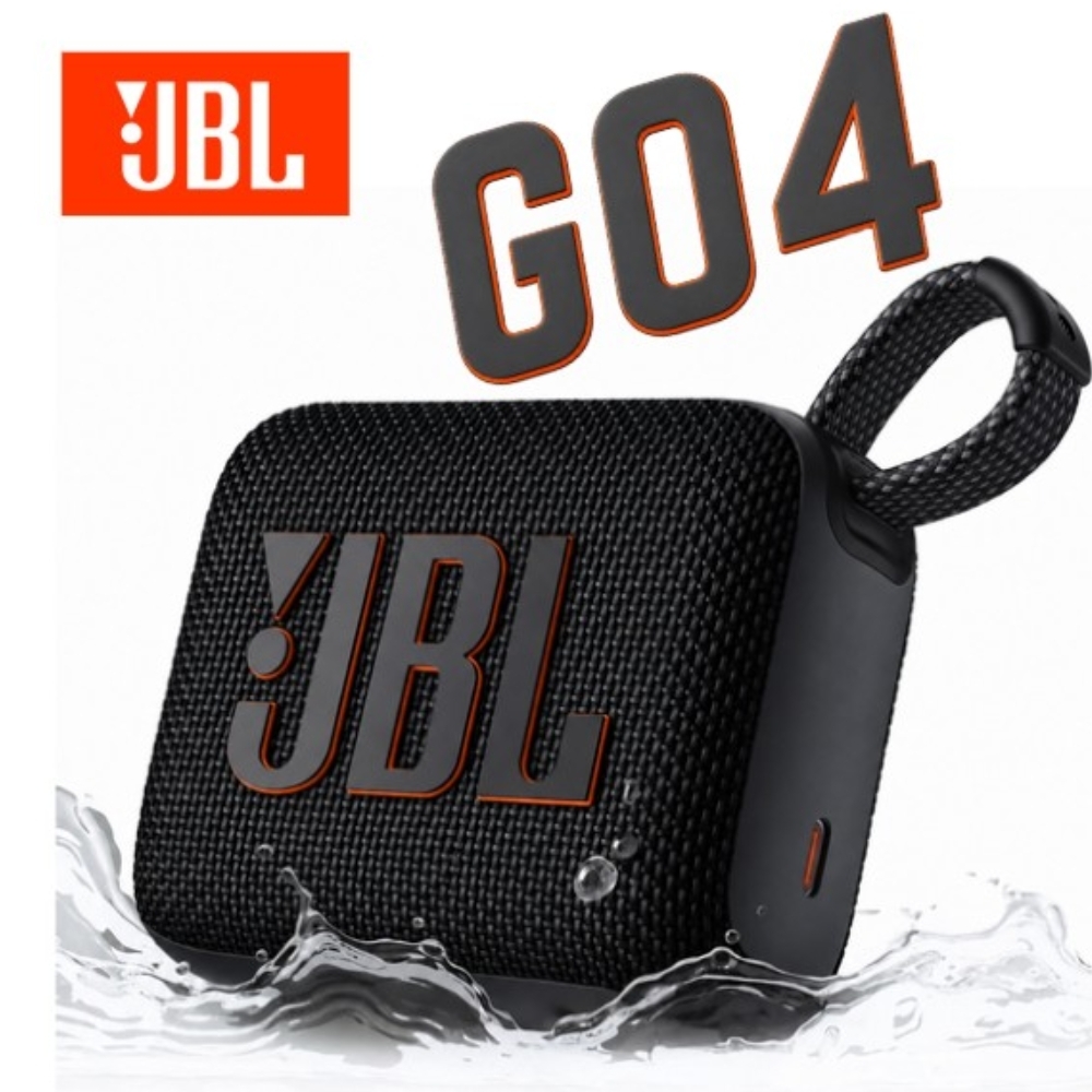 PARLANTE JBL GO 4 BLUETOOTH IP67 WATERPROOF - NEGRO - 1