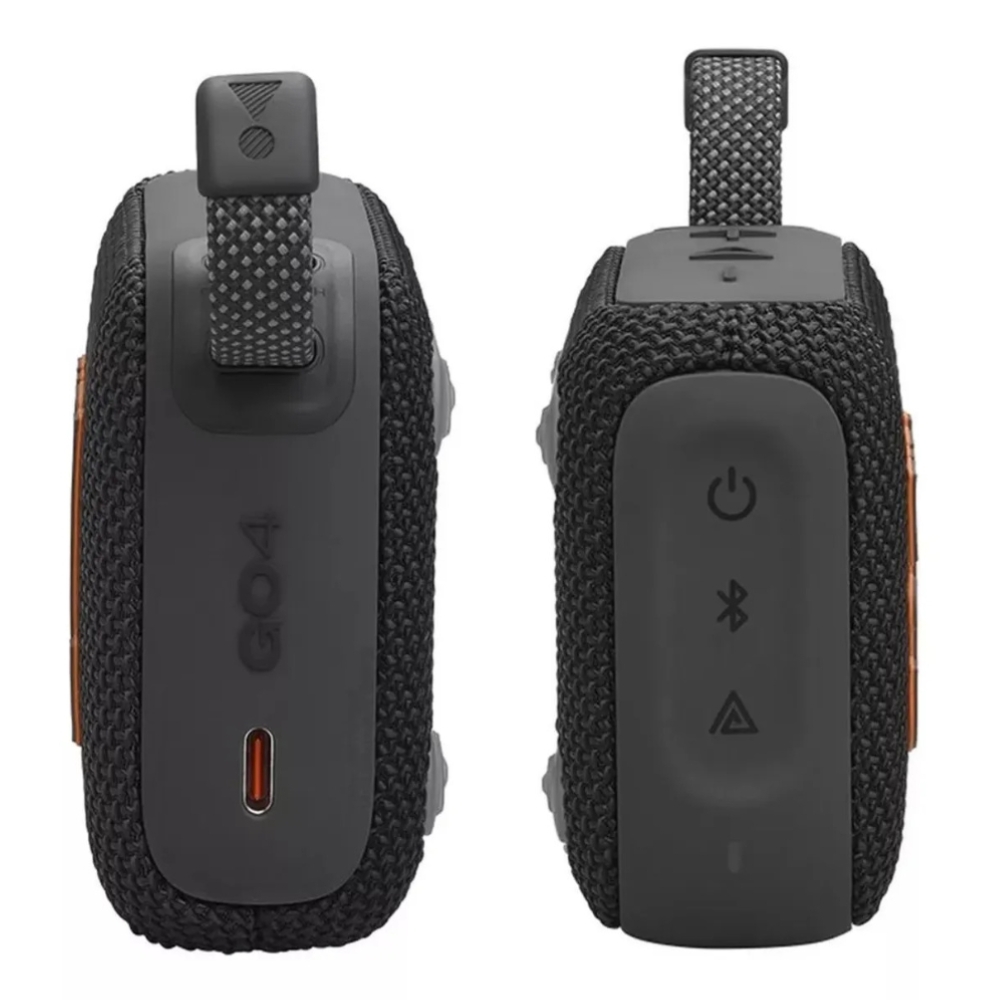 PARLANTE JBL GO 4 BLUETOOTH IP67 WATERPROOF - NEGRO - 3