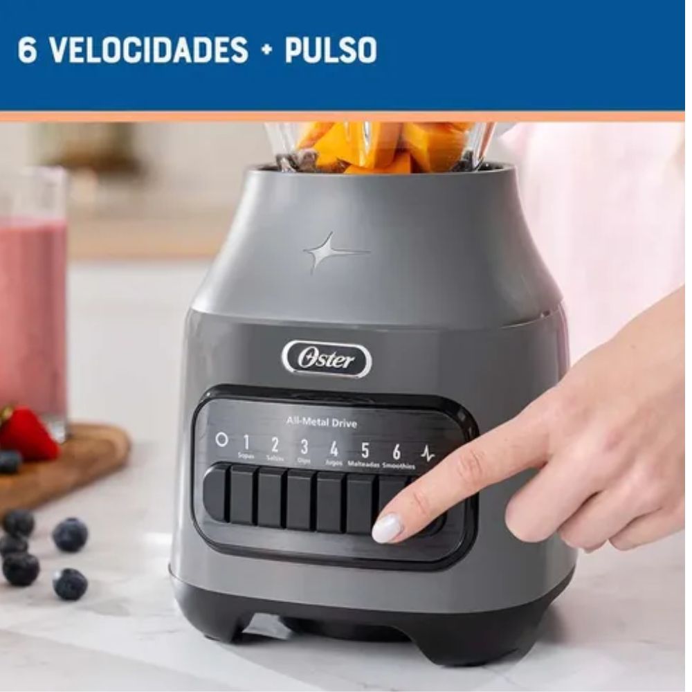 LICUADORA OSTER 6 800W GRIS MOD BLSTPEG-GPB - 4