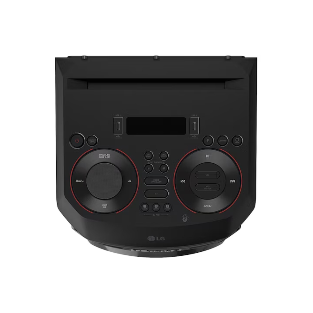TORRE DE SONIDO LG XBOOM RNC9 BLUETOOTH KARAOKE CON ILUMINACIÓN LED + MICROFONO - 4