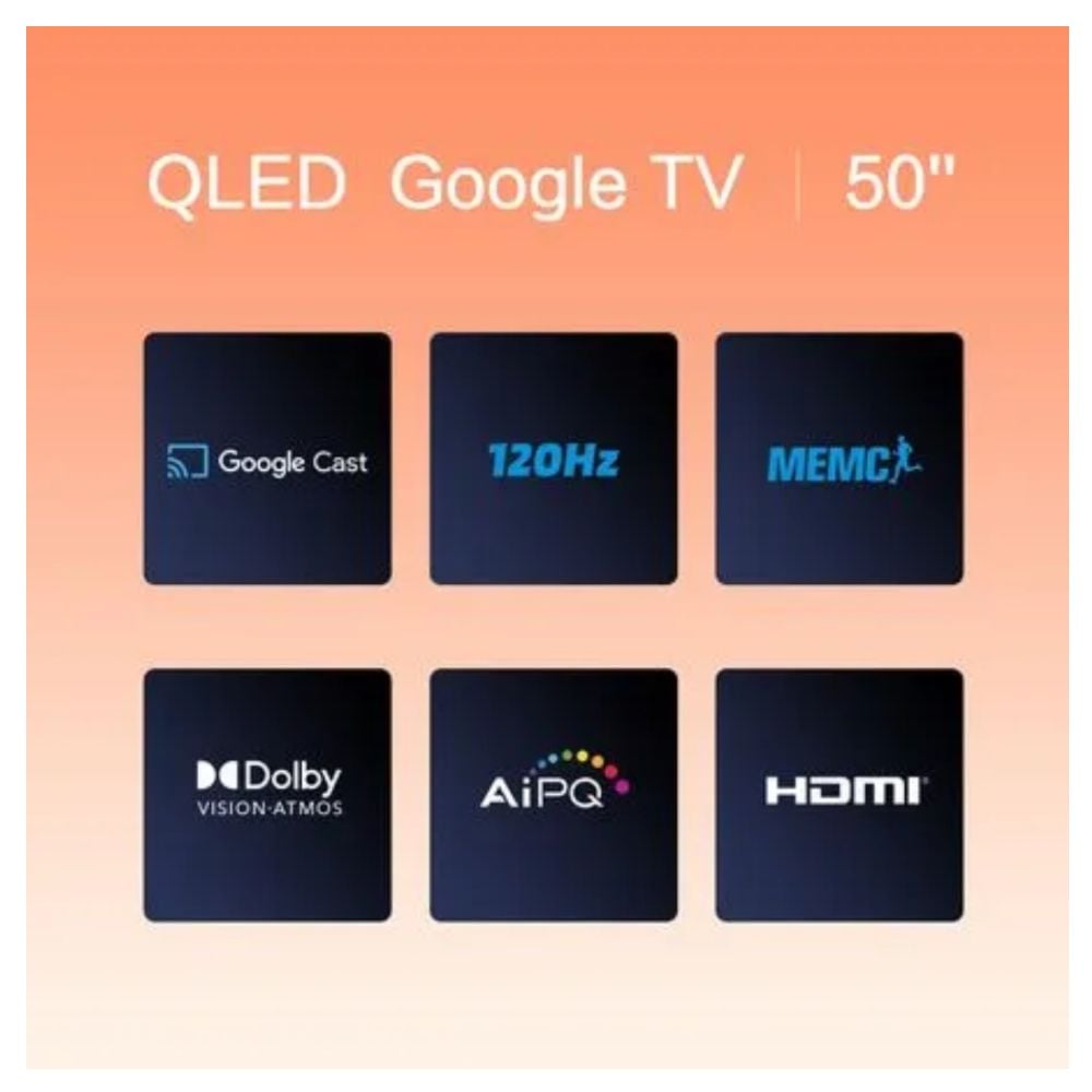 TELEVISOR BLACKLINE 50' QLED MOD BL50-T6210 - 4