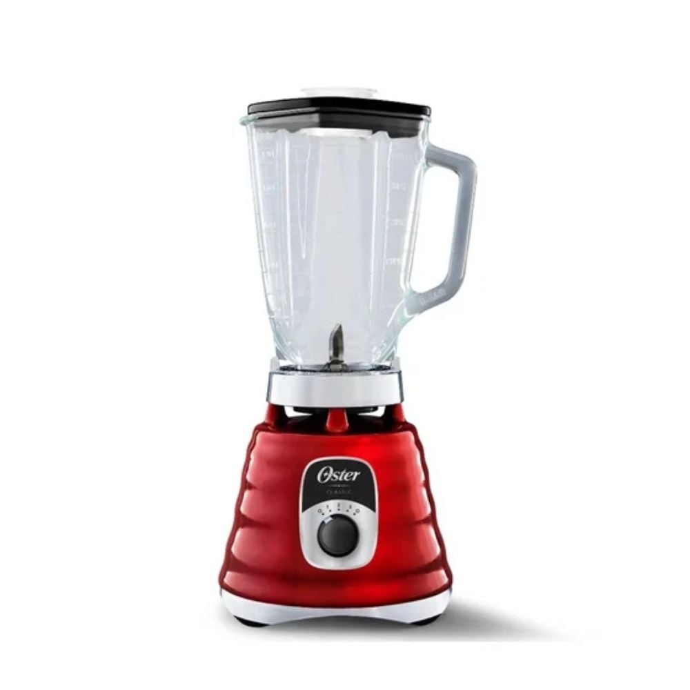 LICUADORA OSTER 3 VELOCIDADES 100W BLST4126R-053 1.25L ROJA - 3
