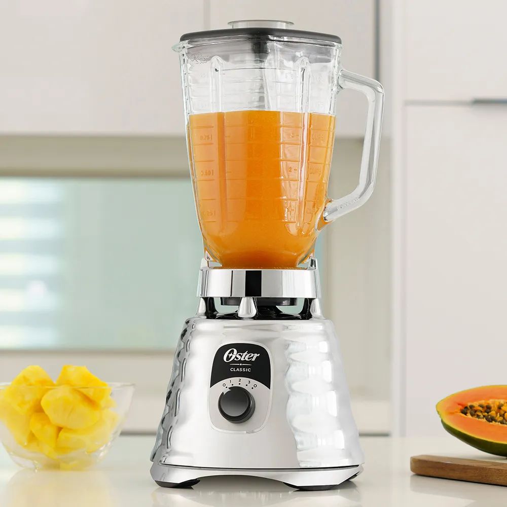 LICUADORA CLÁSICA DE 3 VELOCIDADES OSTER BLST4655 053 CROMADO - 2