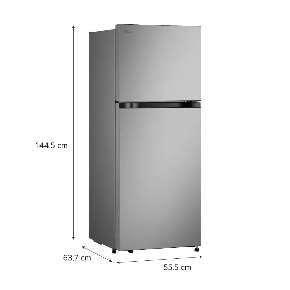 REFRIGERADORA LG 215LT COLOR PLATEADO MOD VT22BPY - 2