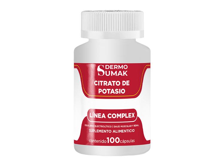 CITRATO DE POTASIO SALUD MUSCULAR 100 CAPSULAS DERMO SUMAK - 1