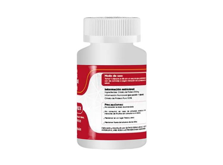 CITRATO DE POTASIO SALUD MUSCULAR 100 CAPSULAS DERMO SUMAK - 2