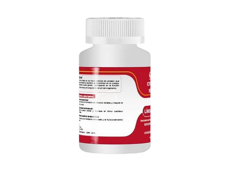 CITRATO DE POTASIO SALUD MUSCULAR 100 CAPSULAS DERMO SUMAK - 3