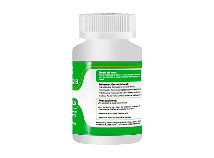COMPLEJO B ENERGIA NATURAL 100 CAPSULAS DERMO SUMAK - 3