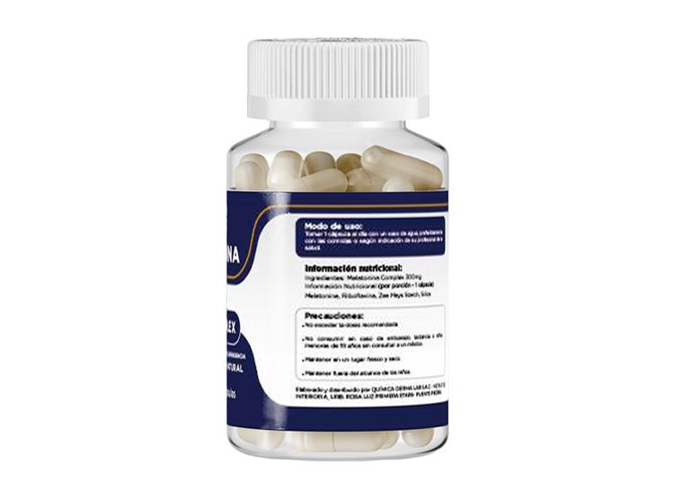 MELATONINA PLUS 10MG 100 CAPSULAS DERMO SUMAK 2 UND - 2
