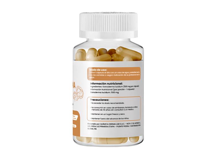 GANODERMA PLUS 500MG DERMO SUMAK - 3