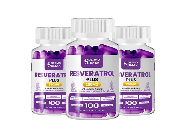 RESVERATROL PLUS 250MG DERMO SUMAK 3 UND - 1