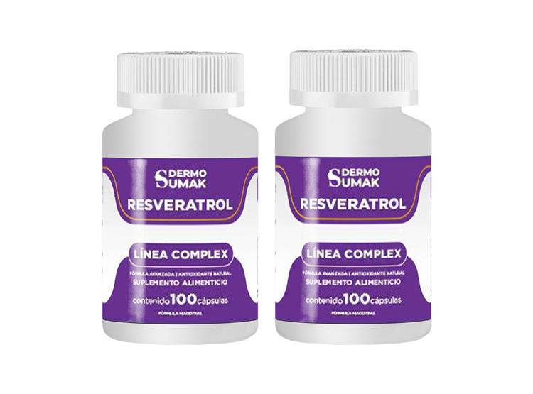 RESVERATROL FORMULA NATURAL 100 CAPSULAS DERMO SUMAK 2 UND - 1