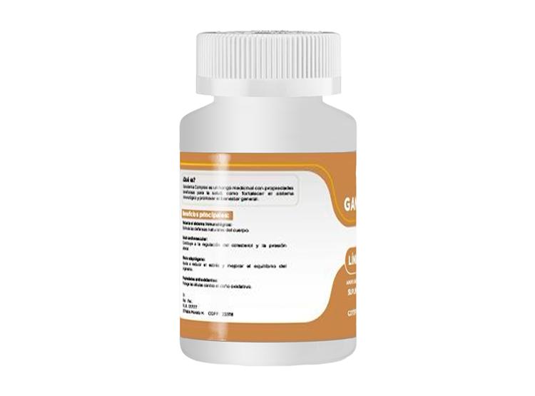 GANODERMA ANTIOXIDANTE NATURAL 100 CAPSULAS DERMO SUMAK 3 UND - 2