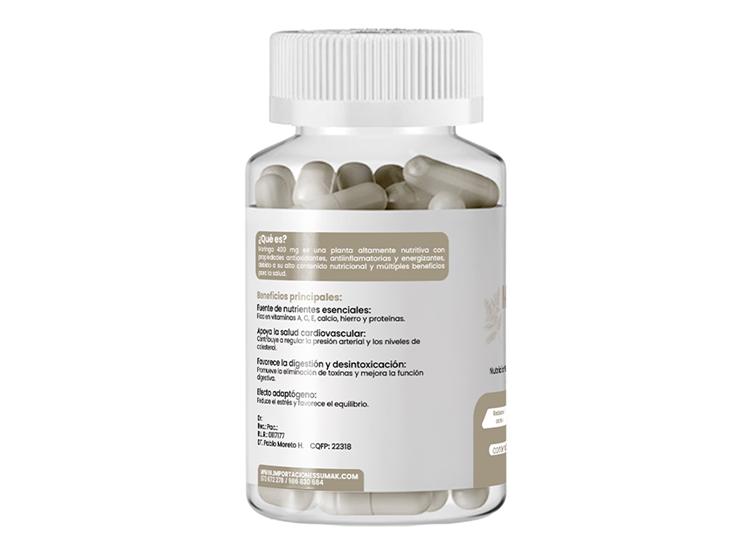 MORINGA PLUS 400MG DERMO SUMAK - 3