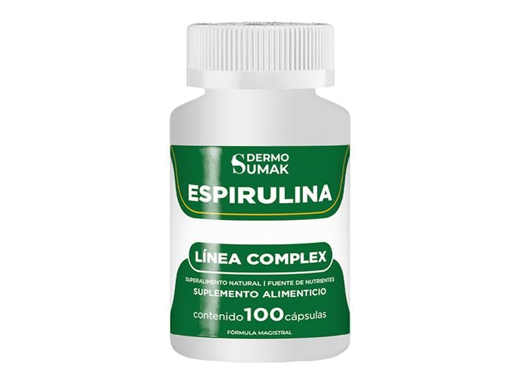 ESPIRULINA SUPERALIMENTO NATURAL 100 CAPSULAS DERMO SUMAK - 1