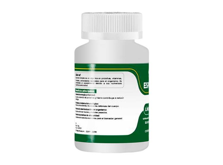 ESPIRULINA SUPERALIMENTO NATURAL 100 CAPSULAS DERMO SUMAK - 2