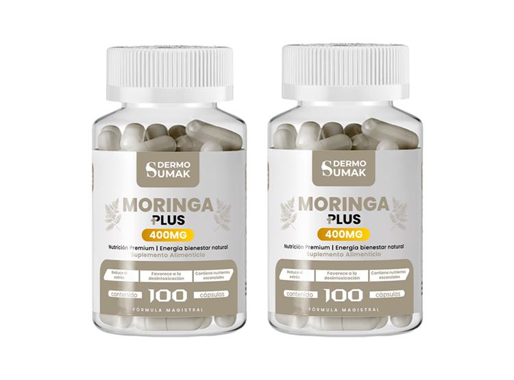 MORINGA PLUS 400MG DERMO SUMAK 2 UND - 1