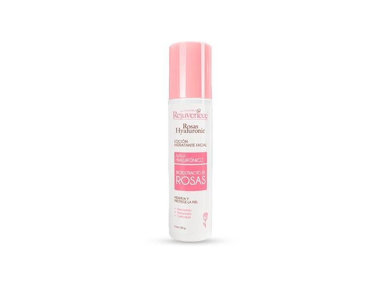 LOCIÓN HIDRATANTE FACIAL CON ÁCIDO HIALURÓNICO Y BIOEXTRACTO DE ROSAS 150GR - 1