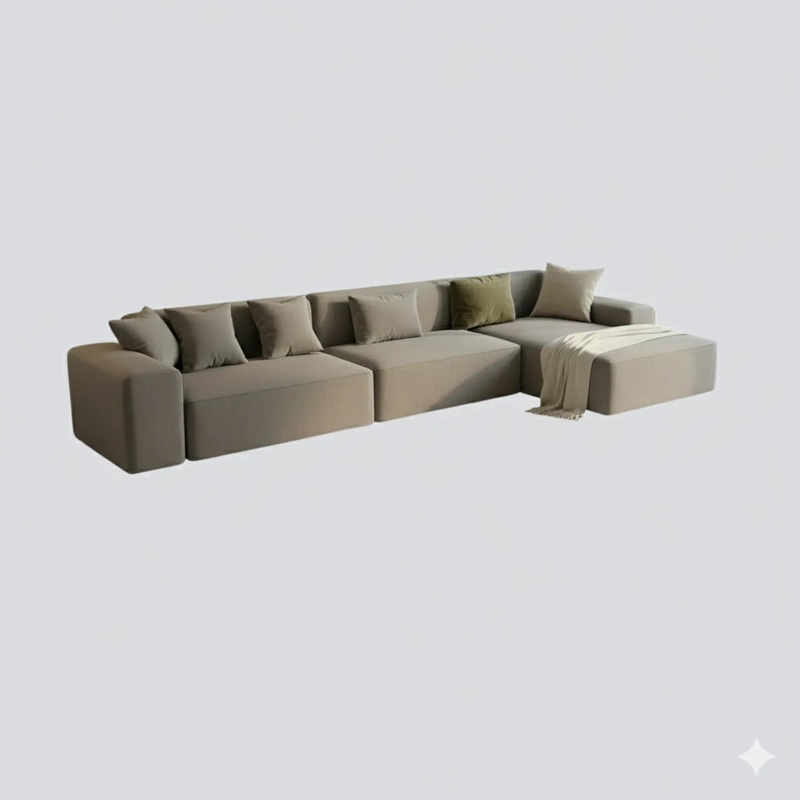 SECCIONAL MODULAR ELEGANTE SHADDAI AMBIENTA HOME 4 CUERPOS - 2