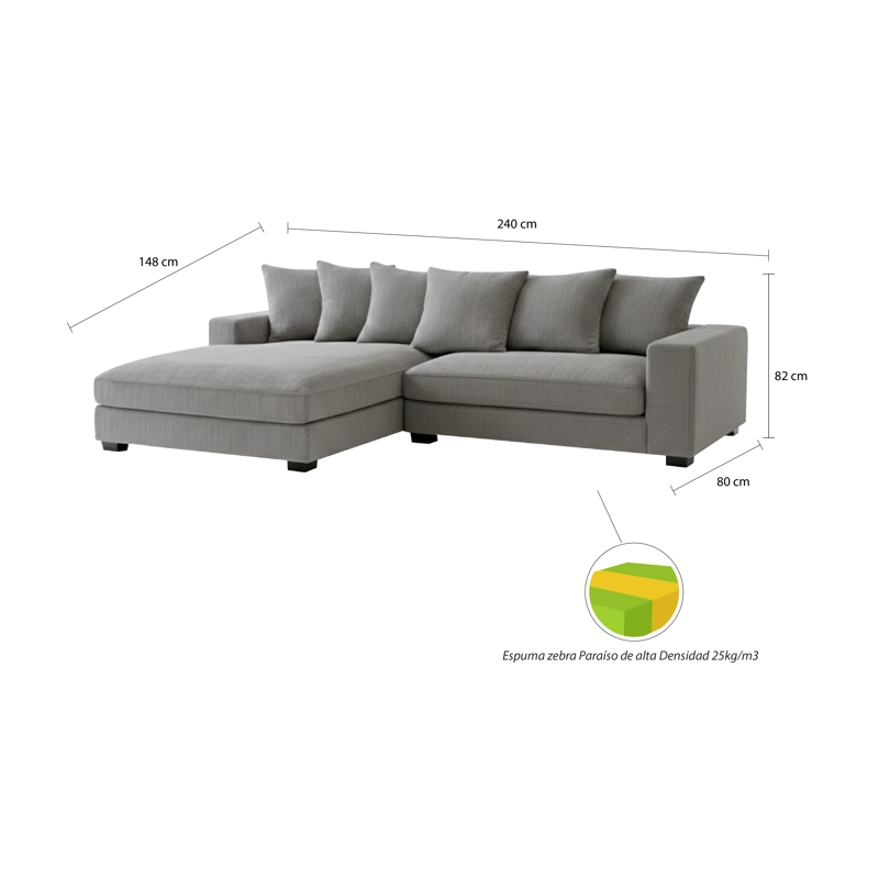 SECCIONAL SERAY AMBIENTA HOME - 3