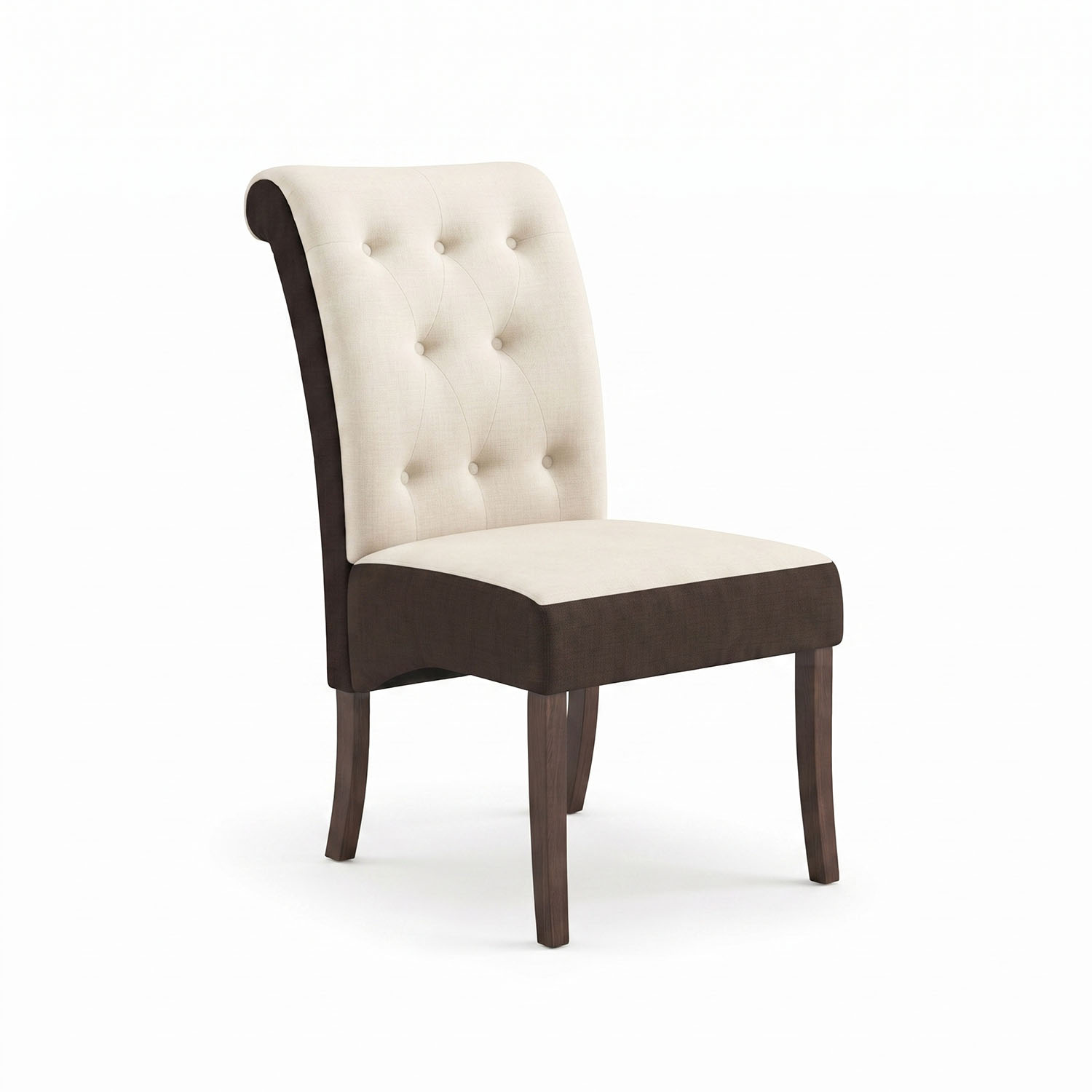 JUEGO DE COMEDOR ALI 6 SILLAS COLOR BEIGE CHOCOLATE DE AMBIENTA HOME - 4