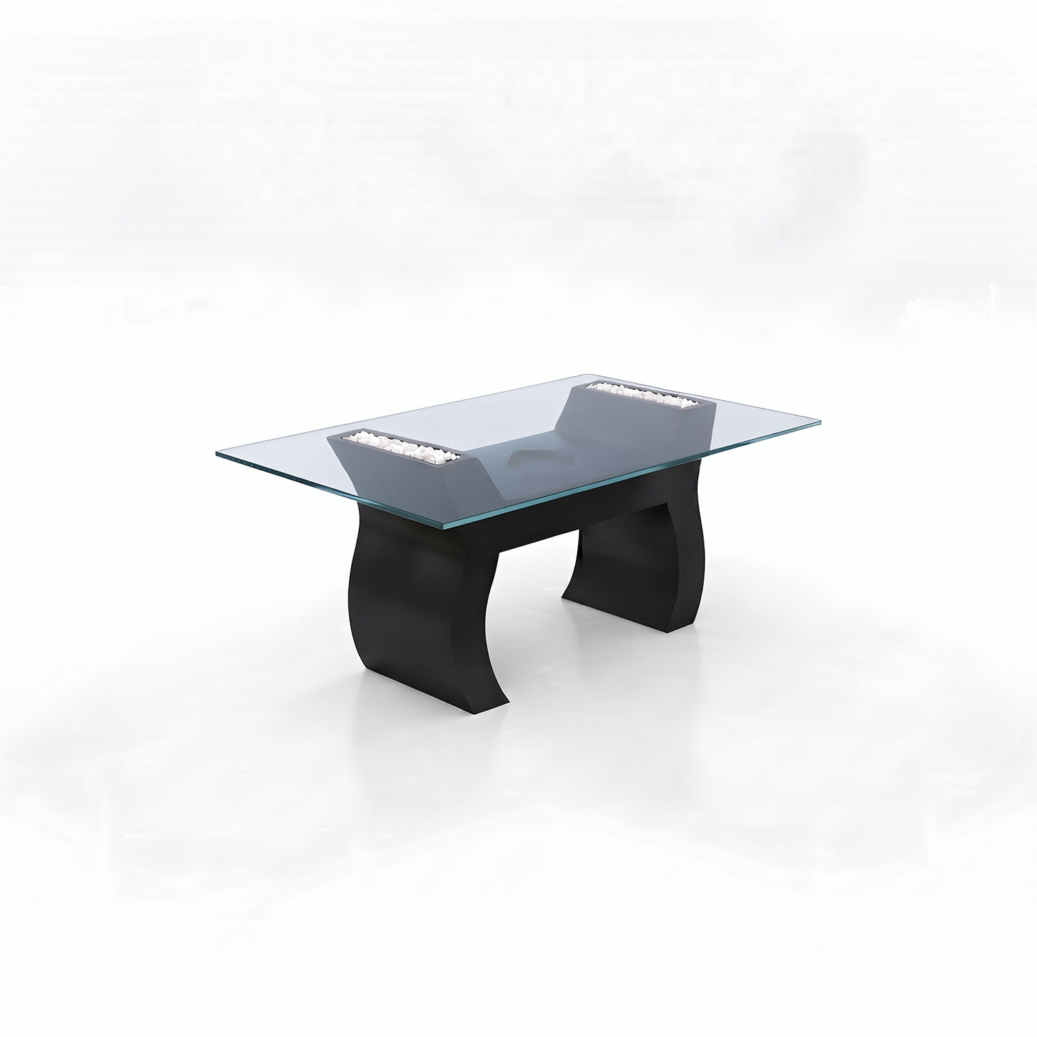 JUEGO DE COMEDOR ALI 6 SILLAS COLOR GRIS DE AMBIENTA HOME - 3