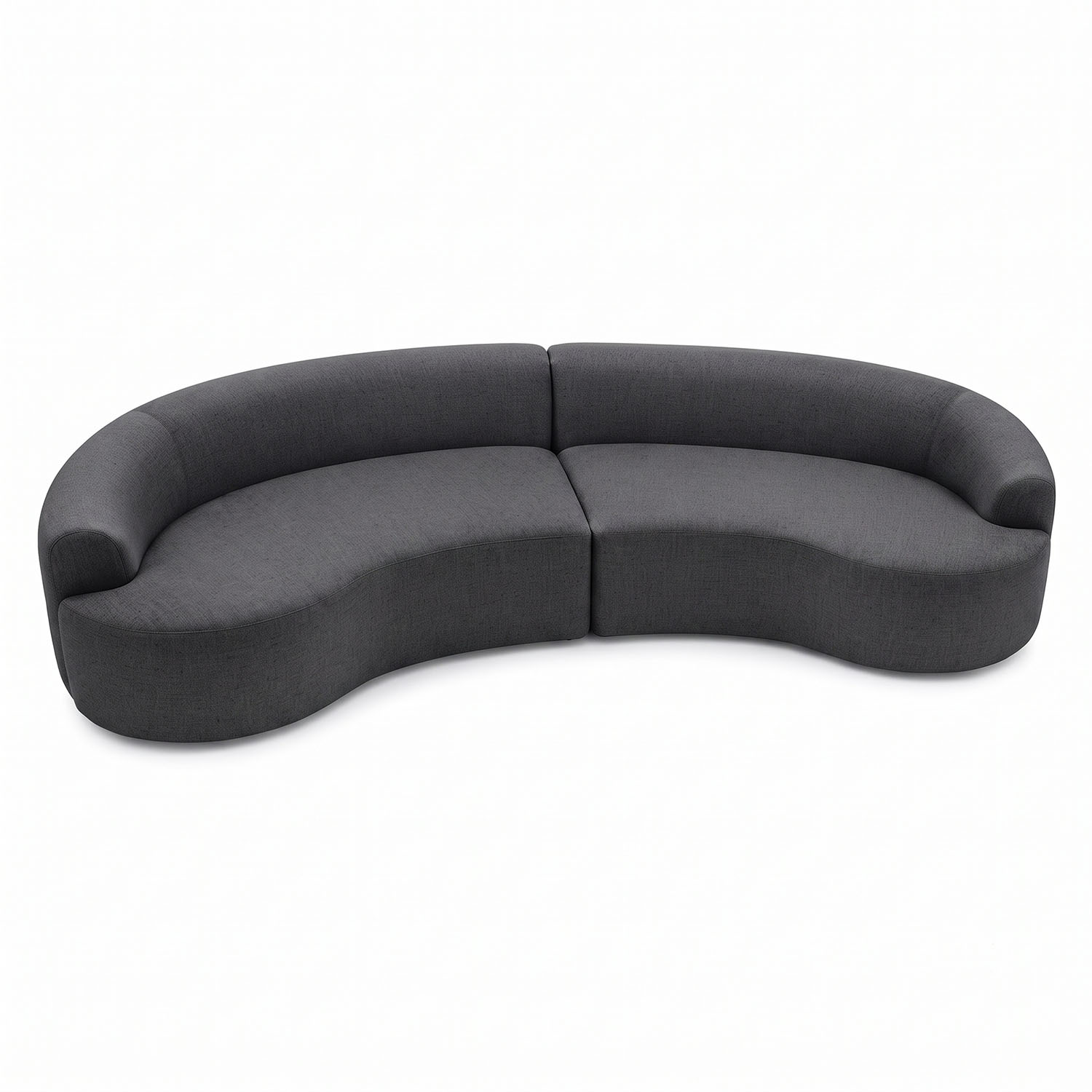SOFÁ CURVO ELEGANTE DORIS AMBIENTA HOME - 2