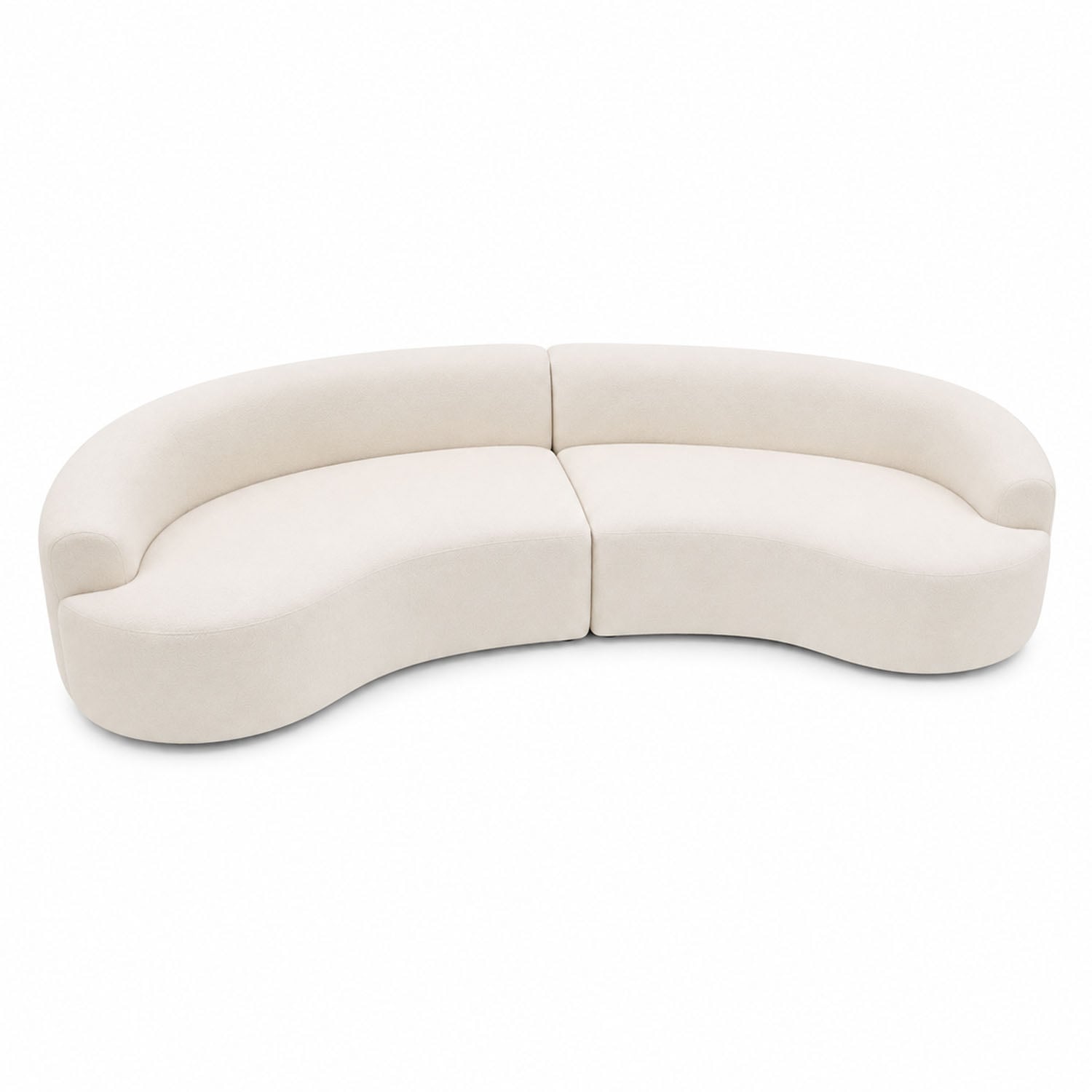 SOFÁ CURVO ELEGANTE DORIS AMBIENTA HOME - 2