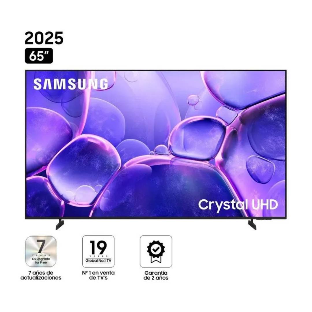 TELEVISOR SAMSUNG UHD 65” SMART TV CRYSTAL UN65U8000FGXPE - 1