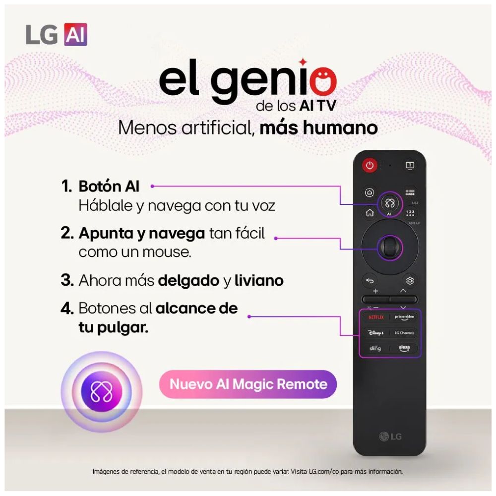 TELEVISOR LG  75' UHD 4K THINQ AI 75UA8050PSA-NEGRO - 2