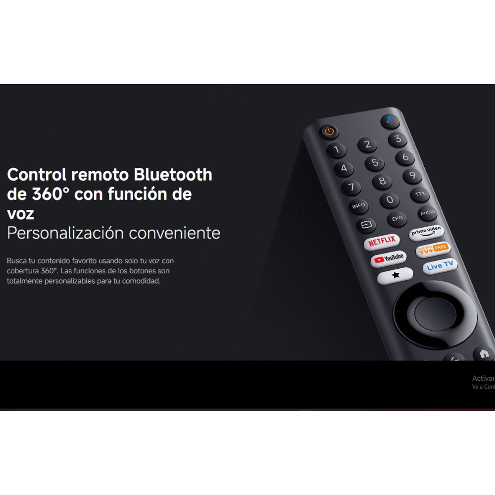 TELEVISOR XIAOMI QLED A PRO-55' UHD 4K GOOGLE TV L55MB-APPH (2026 )+ RACK MOVIBLE - 9
