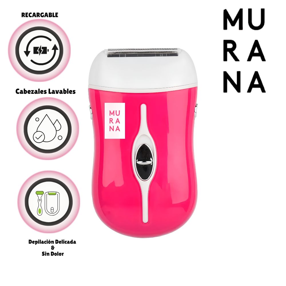 DEPILADORA CORPORAL MURANA 2 EN 1 AFEITADORA Y DEPILADORA - 1