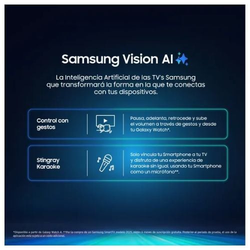 TELEVISOR SAMSUNG QLED 65'  UHD 4K Q8F VISION AI SMART TV + PARLANTE - 2
