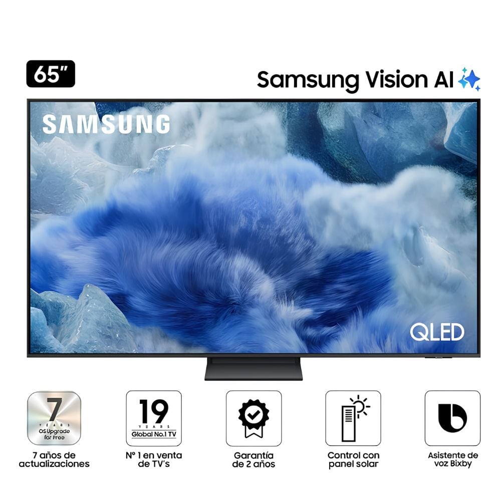 TELEVISOR SAMSUNG QLED 65' UHD 4K Q8F VISION AI SMART TV - 1