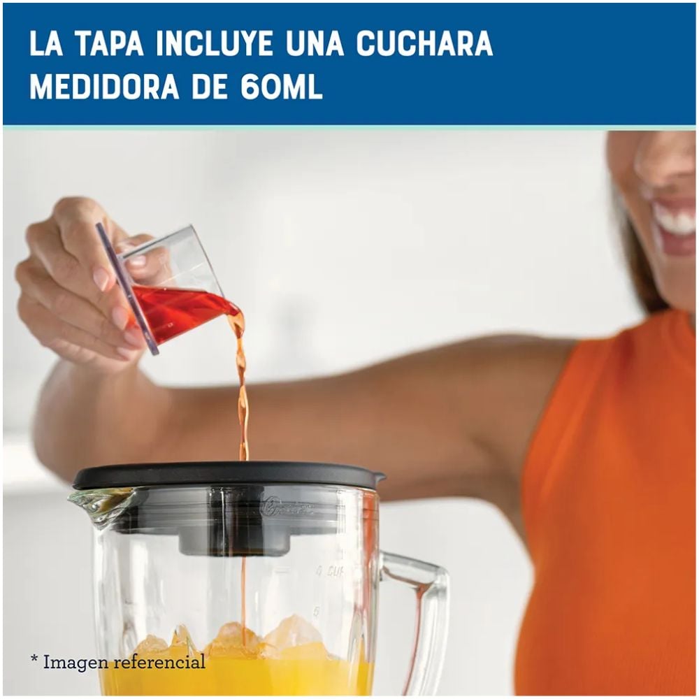 LICUADORA OSTER CON MOTOR REVERSIBLE 1.5L ROJO - BLENDER BLSTPYG1310RBG-053 - 5