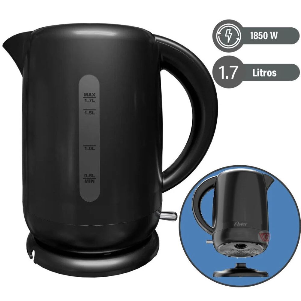 HERVIDOR ELÉCTRICO OSTER 1.7 LITROS BVSTKT3101 - 1