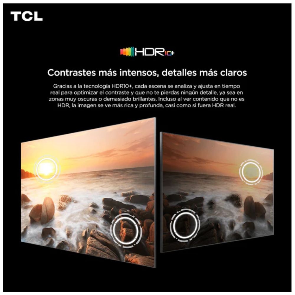 TELEVISOR TCL QLED 43 FULL HD SMART TV 43S5K GOOGLE TV + ANTENA DIGITAL - 3