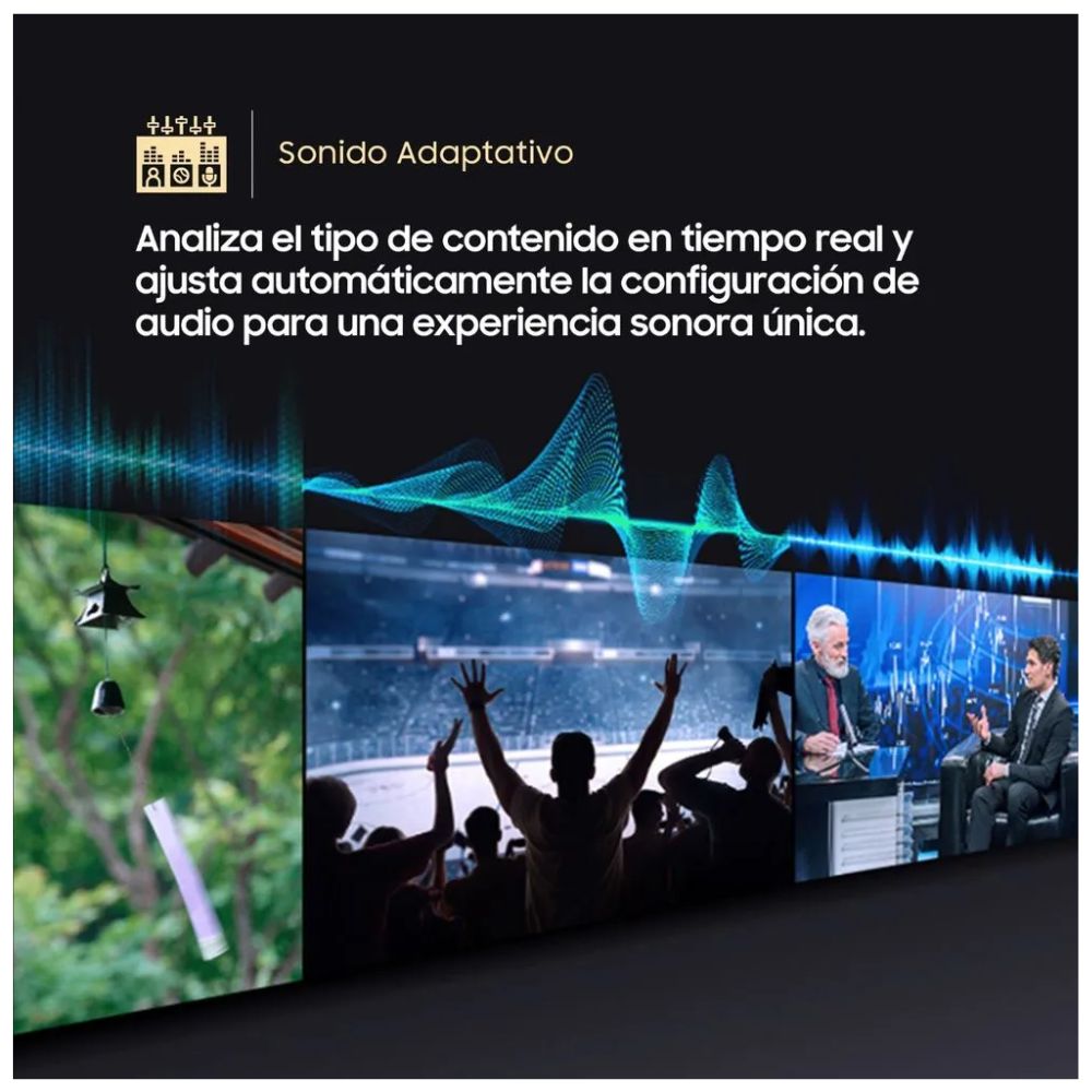 TELEVISORES SAMSUNG 55' CRYSTAL UHD 4K U8000F SMART TV (2025) - 5