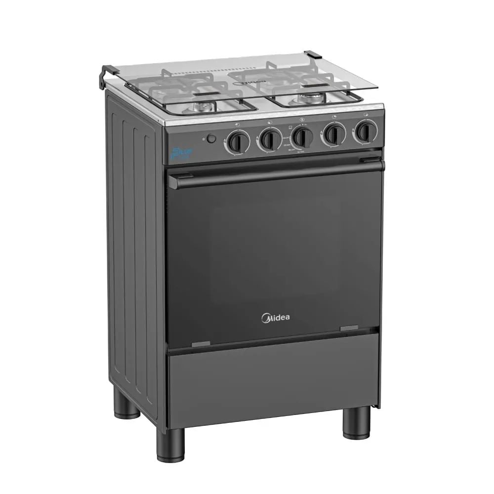 COCINA A GAS MIDEA 4 QUEMADORES MGS24FS2LFABBC NEGRO - 2
