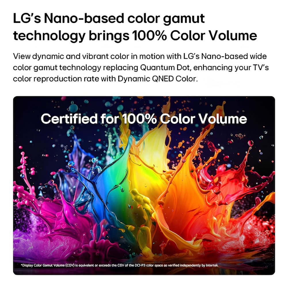TELEVISOR LG 50' QNED AI MINI LED QNED70 4K SMART TV - 2026 + ANTENA DIGITAL - 4